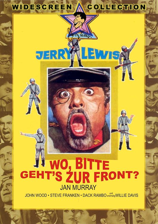 Jerry Lewis - Wo, bitte, geht's zur Front? - 1970 (DVD+R uncut) Gratis ohne Cover (Bild für) Jerry Lewis - Wo, bitte, geht's zur Front? - 1970 (DVD+R uncut) Gratis ohne Cover