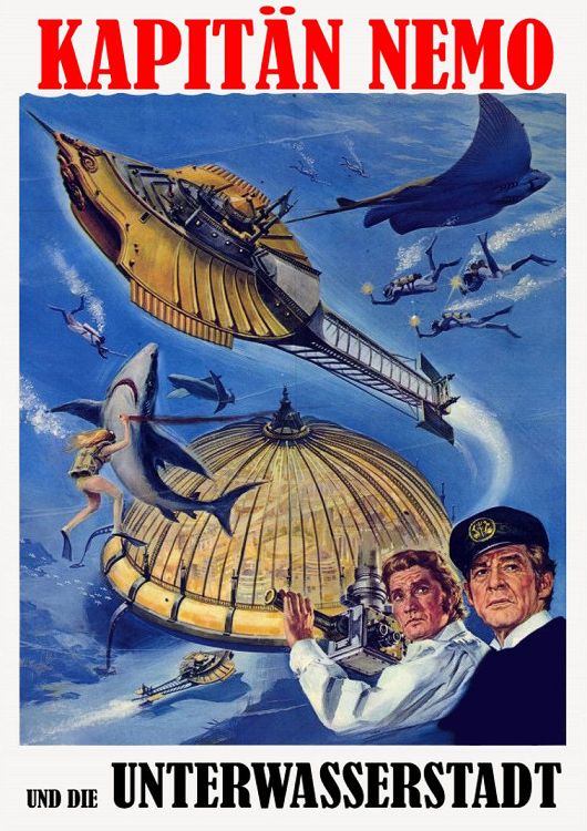 Kapitän Nemo und die Unterwasserstadt - 1969 (DVD+R uncut) (Bild für) Kapitän Nemo und die Unterwasserstadt - 1969 (DVD+R uncut)