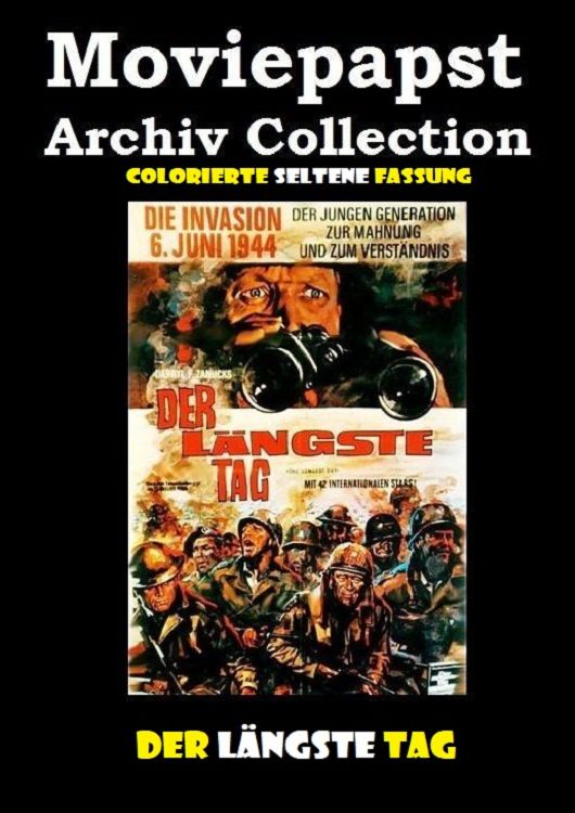 Der Längste Tag - Coloriert - 1962 (DVD+R uncut) (Bild für) Der Längste Tag - Coloriert - 1962 (DVD+R uncut)