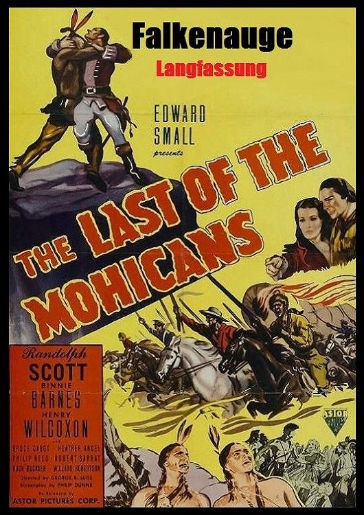 Falkenauge - Der Letzte Mohikaner - 1936 (DVD+R Langfassung) (Bild für) Falkenauge - Der Letzte Mohikaner - 1936 (DVD+R Langfassung)