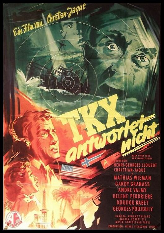 TKX antwortet nicht - 1956 (DVD+R) (Bild für) TKX antwortet nicht - 1956 (DVD+R)