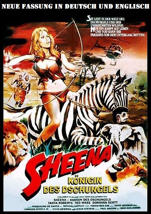 Sheena - Königin des Dschungels - 1984 (DVD+R uncut) (Bild für) Sheena - Königin des Dschungels - 1984 (DVD+R uncut)