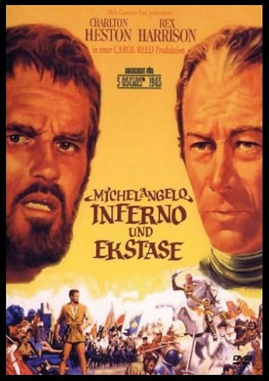 Michelangelo - Inferno und Ekstase - 1965 (DVD+R uncut) (Bild für) Michelangelo - Inferno und Ekstase - 1965 (DVD+R uncut)