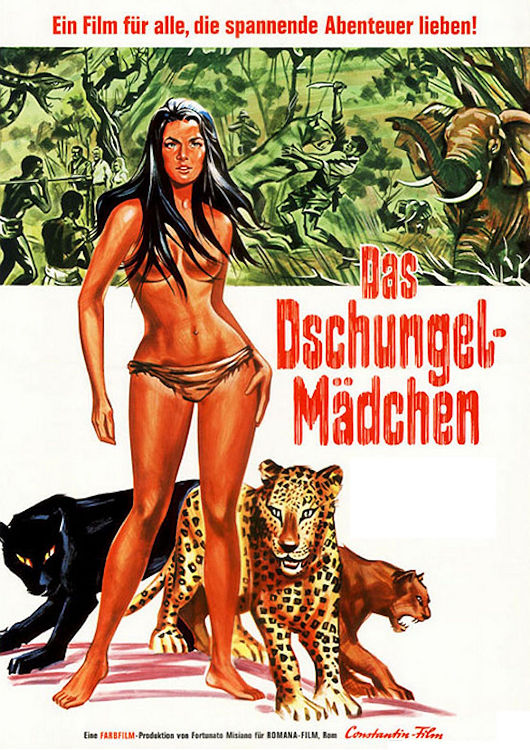 Das Dschungelmädchen - 1967 (DVD+R uncut) (Bild für) Das Dschungelmädchen - 1967 (DVD+R uncut)