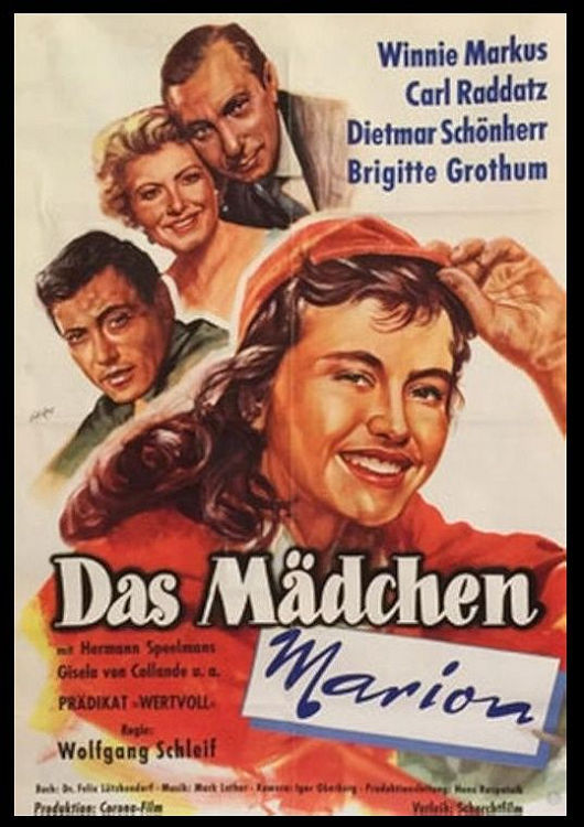 Das Mädchen Marion - 1956 (DVD+R uncut) (Bild für) Das Mädchen Marion - 1956 (DVD+R uncut)