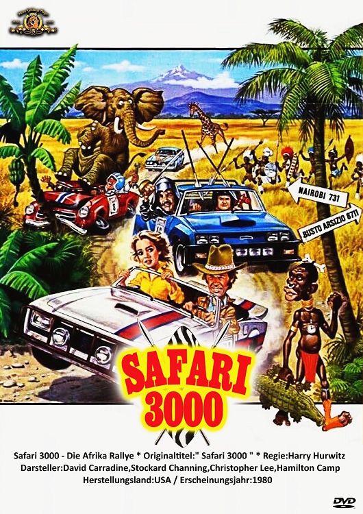 Safari 3000 - 1980 (DVD+R uncut) (Bild für) Safari 3000 - 1980 (DVD+R uncut)