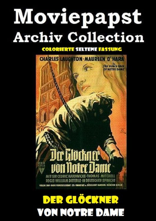 Der Glöckner von Notre Dame - 1939 coloriert (DVD+R) (Bild für) Der Glöckner von Notre Dame - 1939 coloriert (DVD+R)